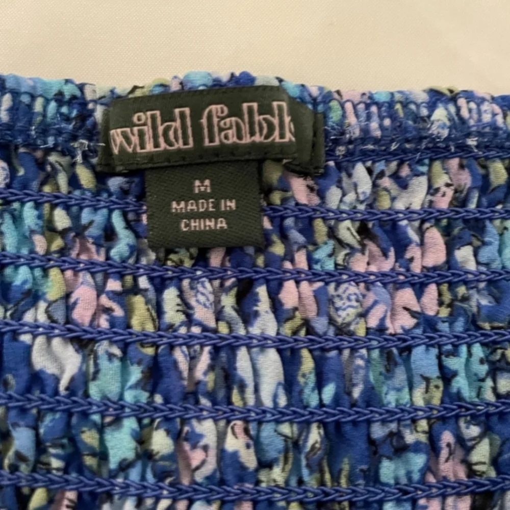 Wild Fable Floral Skirt - Blue Medium - Picture 8 of 9